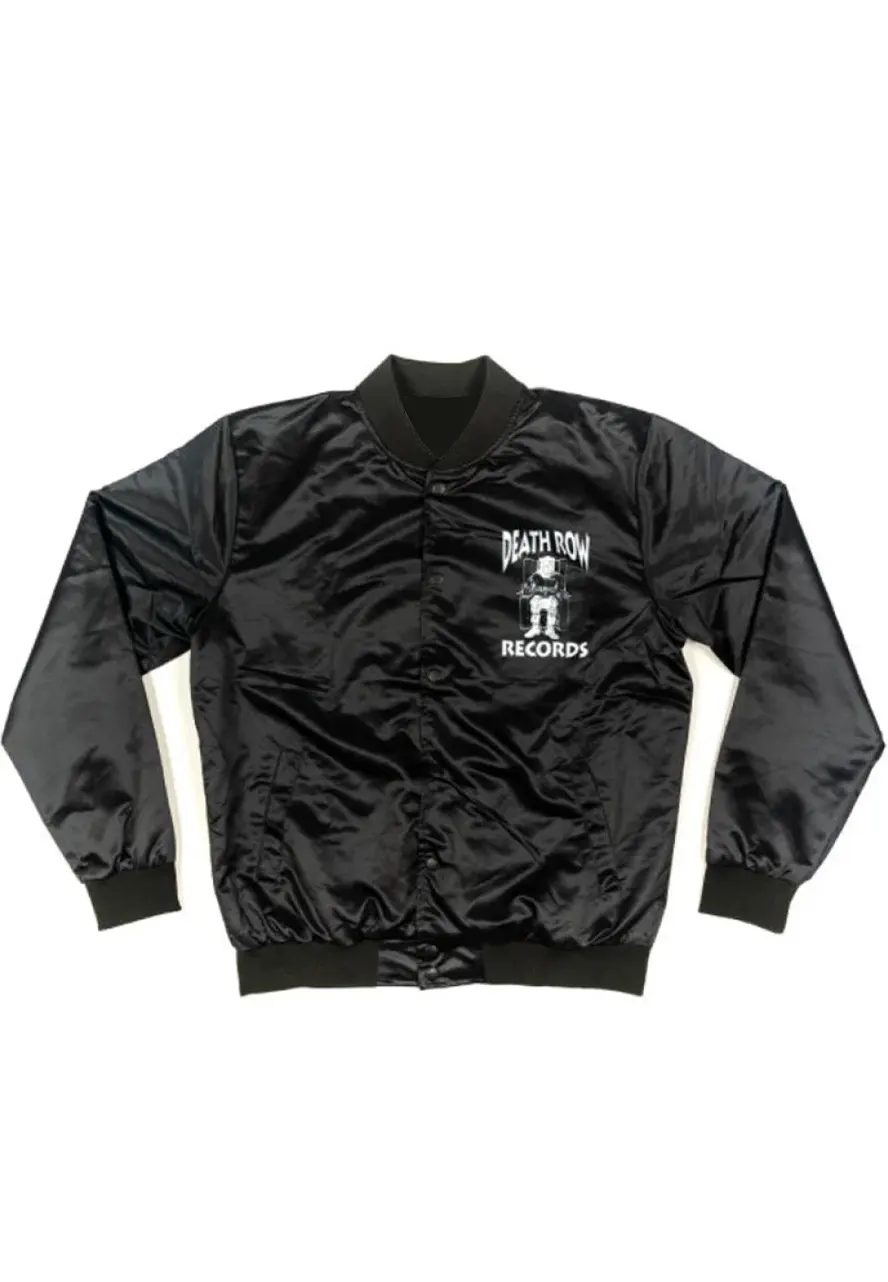 Men's Death Row Records Bomber Satin Jacket